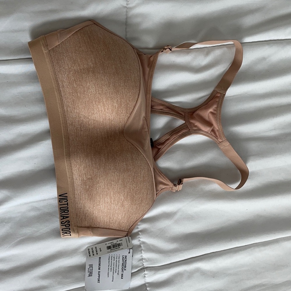 Victoria Secret beige sports bra